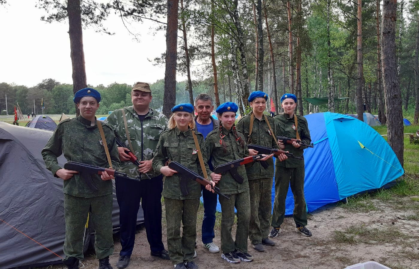 Военно-спортивная игра «Зарница» прошла в одной из школ Салавата