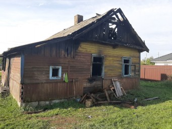 В агрогородке Спорово произошел пожар в жилом доме